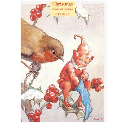 Margaret Tarrant - Robin and Pixie - 739988259321